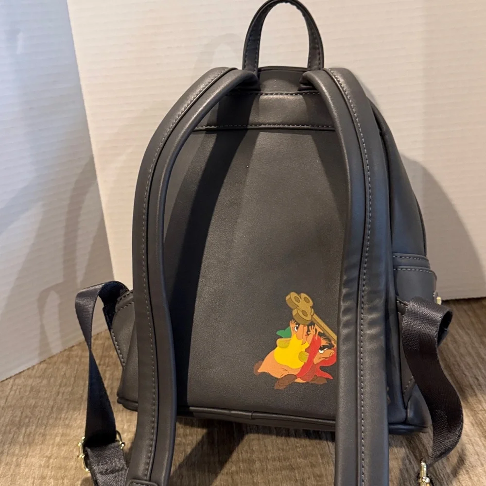 Disney loungefly villian Backpack three evil stepsisters of Cinderella 11 by 9